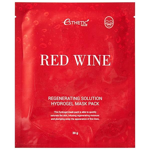 Esthetic House гидрогелевая маска Red Wine c экстрактом красного вина