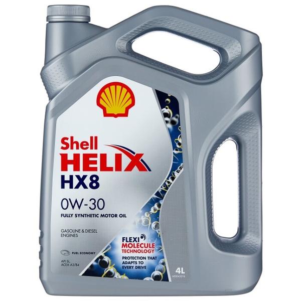 SHELL Helix HX8 0W-30 4 л