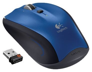 Logitech Couch Mouse M515 Blue-Black USB