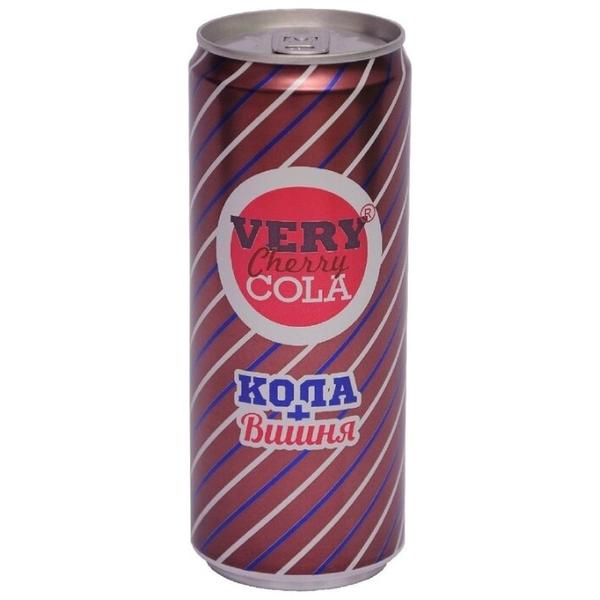 Напиток газированный Very Cola Кола+Вишня