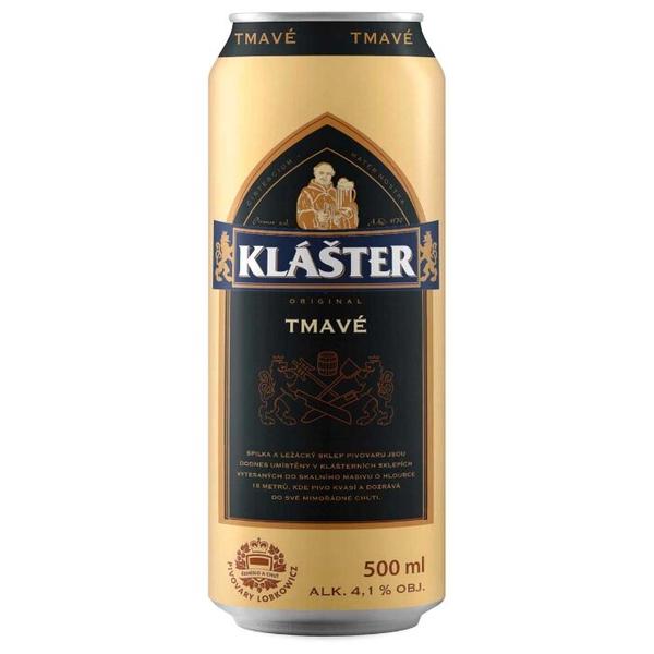 Пиво темное Klaster Tmave 0.5 л
