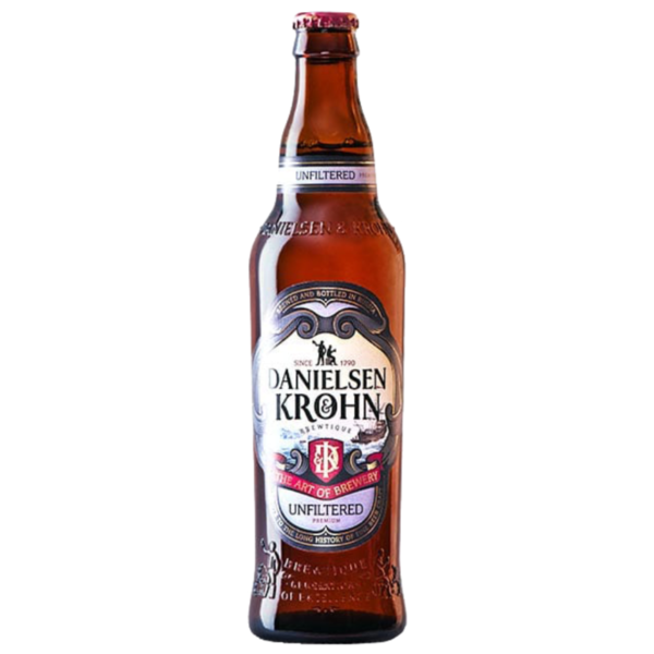 Пиво светлое Danielsen Krohn unfiltered 0.5 л