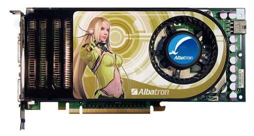 Albatron GeForce 8800 GTS 500Mhz PCI-E 320Mb 1600Mhz 320 bit 2xDVI TV HDCP YPrPb