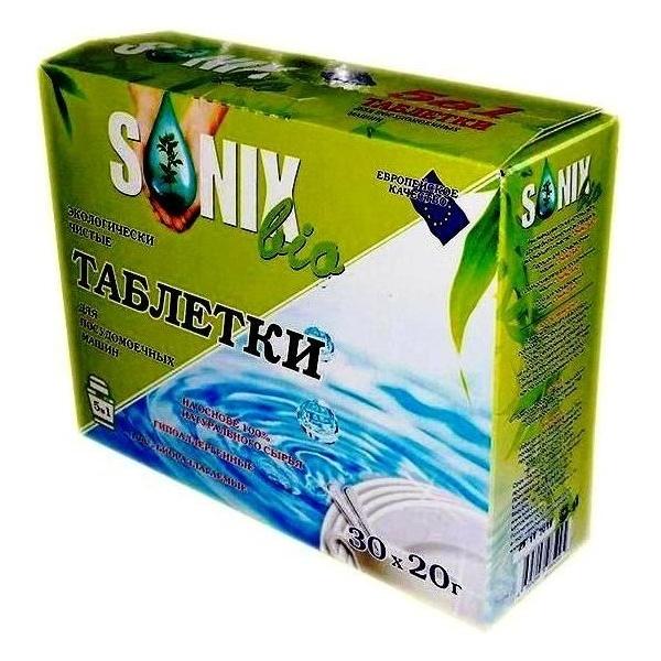SonixBIO 5 в 1 таблетки для посудомоечной машины