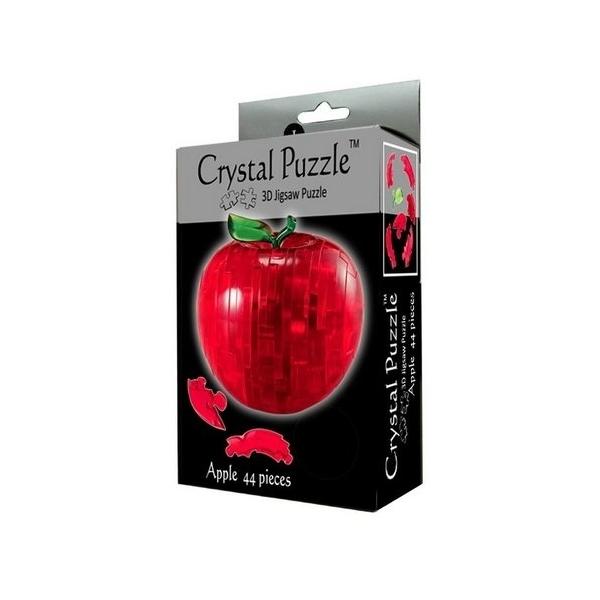 3D-пазл Crystal Puzzle Красное яблоко (90005), 44 дет.