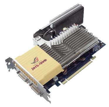 ASUS GeForce 8600 GTS 675Mhz PCI-E 256Mb 2000Mhz 128 bit 2xDVI TV HDCP YPrPb Silent