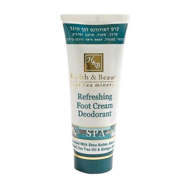 Health & Beauty Крем-дезодорант для ног с охлаждающим эффектом Dead Sea Minerals