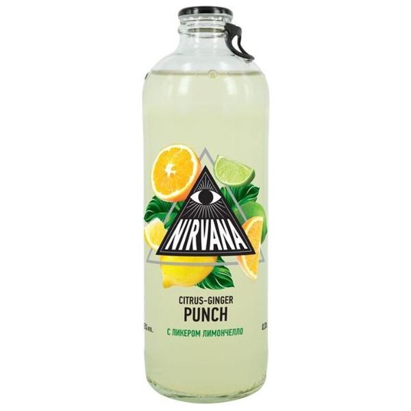 Напиток слабоалкогольный Nirvana Citrus-Ginger с ликером лимончелло 0.33 л