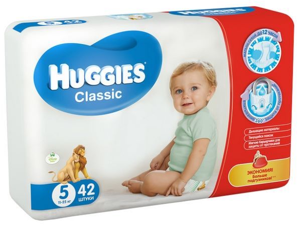 Huggies Classic 5 (11-25 кг)
