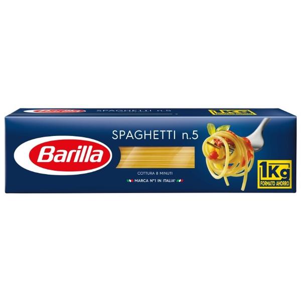 Barilla Макароны Spaghetti n.5, 1 кг