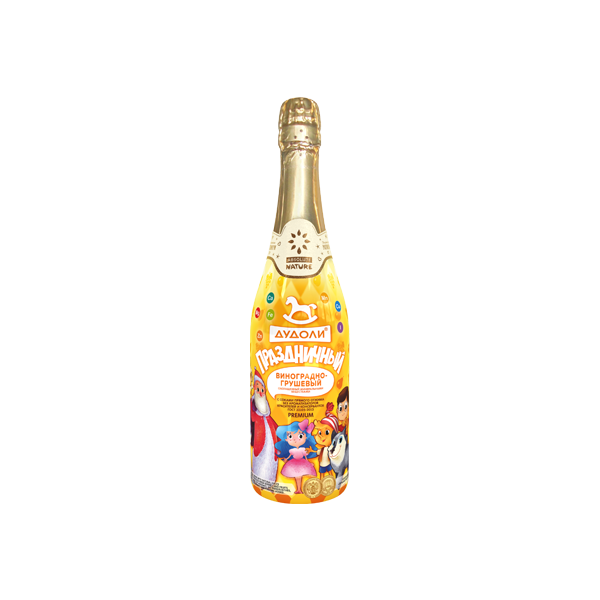 Детское шампанское Дудоли Праздничный виноградно-грушевый