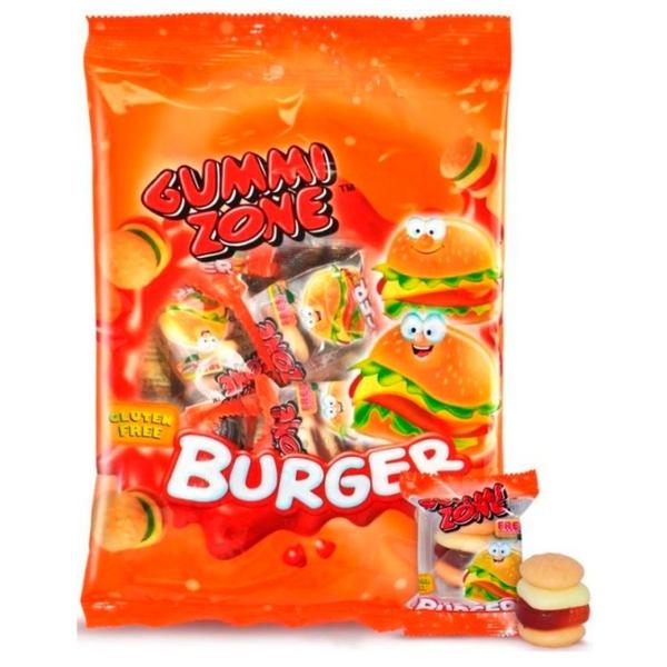 Жевательный мармелад Gummy Zone Burger ассорти (11 шт. по 9 г)