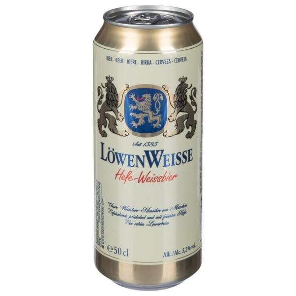 Пиво светлое Lowenweisse Hefe-Weissbier 0,5 л