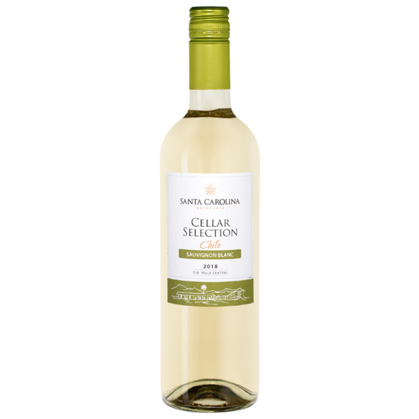 Вино Santa Carolina Cellar Selection Sauvignon Blanc, 2018, 0.75 л
