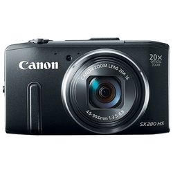 Canon PowerShot SX280 HS (black 12.1Mpix Zoom20x 3 1080 SDHC CMOS IS WiFi GPS NB-6L)