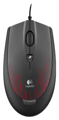 Logitech Gaming Mouse G100 Red USB
