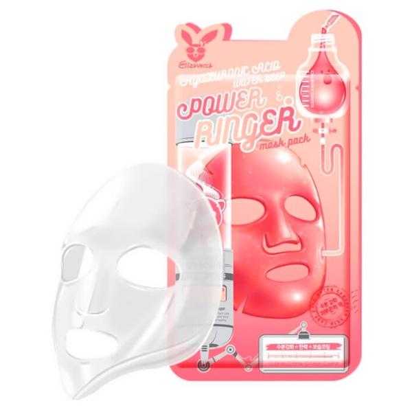 Elizavecca Тканевая маска Hyaluronic Acid Water Deep Power Ringer Mask с гиалуроновой кислотой