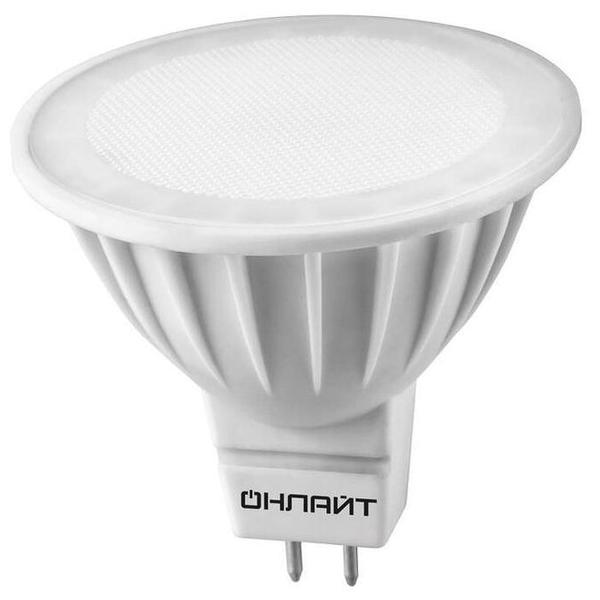 Лампа светодиодная ОНЛАЙТ 61891, GU5.3, MR16, 10Вт