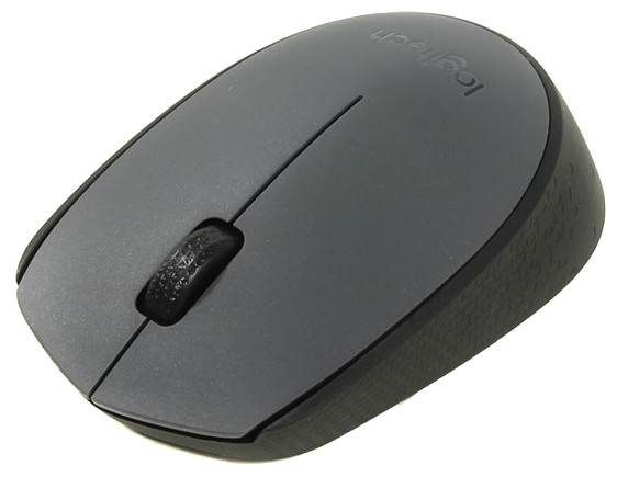 Logitech M170 Wireless Mouse Black-Grey USB