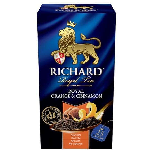 Чай черный Richard Royal Orange&Cinnamon в пакетиках