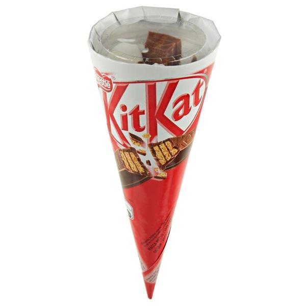 Мороженое KitKat пломбир с шоколадным топингом 76 г