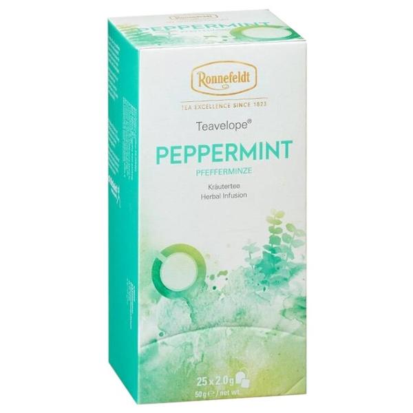 Чай травяной Ronnefeldt Teavelope Peppermint в пакетиках