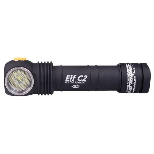 Ручной фонарь ArmyTek Elf C2 Micro-USB XP-L (теплый свет) + 18650 Li-Ion