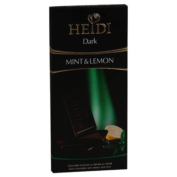 Шоколад Heidi темный мята и лимон