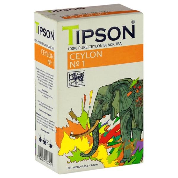 Чай черный Tipson Ceylon №1