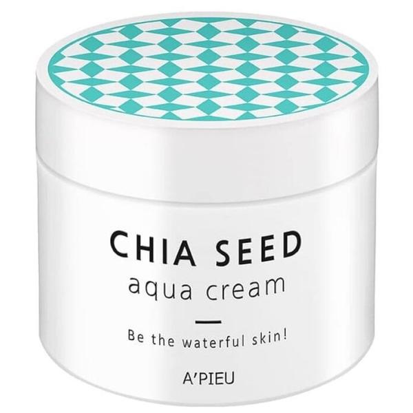 A'PIEU Chia Seed Aqua Cream увлажняющий крем для лица с семенами чиа