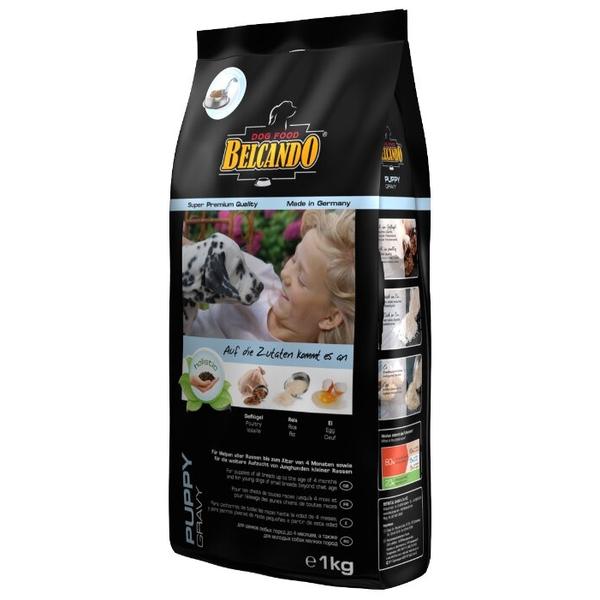 Корм для собак Belcando Puppy Gravy для щенков мелких пород до 1 года, для щенков крупных пород до 4 месяцев