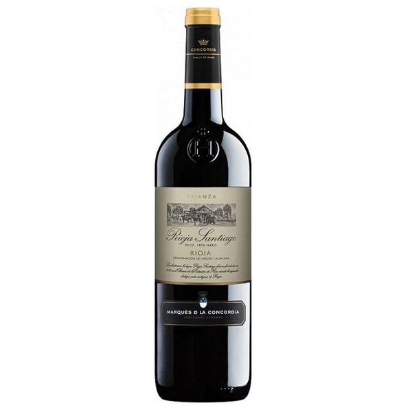 Вино Rioja Santiago Crianza 0.75 л
