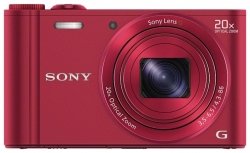 Sony Cyber-shot DSC-WX300 (красный)