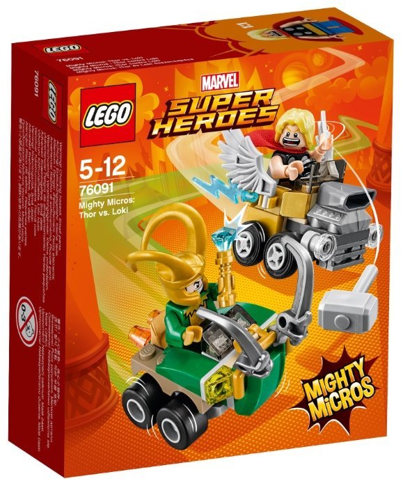 LEGO Marvel Super Heroes 76091 Тор против Локи
