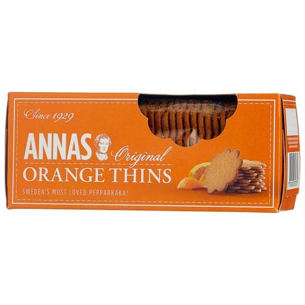 Печенье Annas Тонкое с апельсином, 150 г