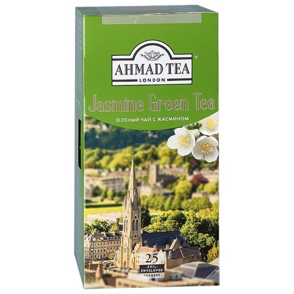 Чай зеленый Ahmad tea Jasmine в пакетиках