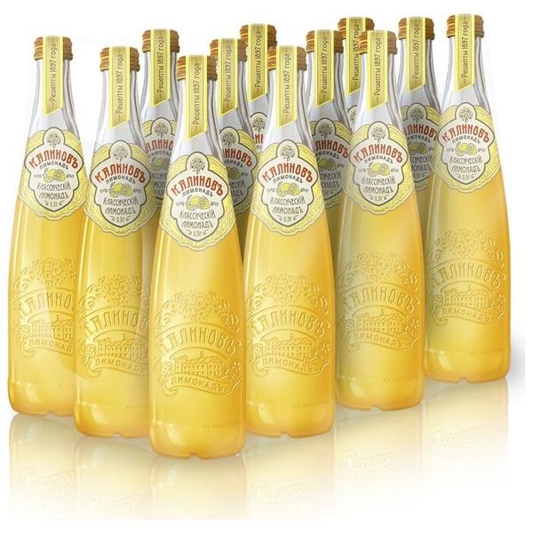 Газированный напиток Калиновъ лимонад Классический