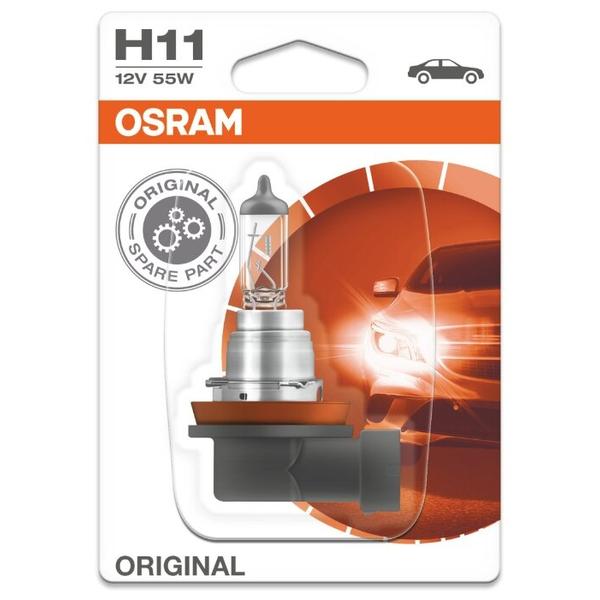 Лампа автомобильная галогенная Osram Original Line 64211 H11 55W 1 шт.
