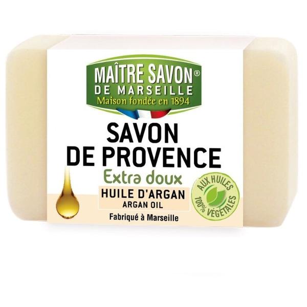 Мыло кусковое Maitre Savon de Marseille Масло Арганы