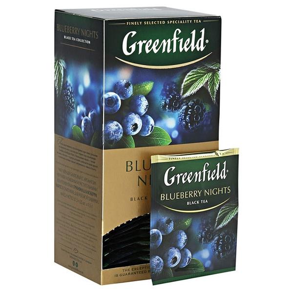 Чай черный Greenfield Blueberry Nights в пакетиках