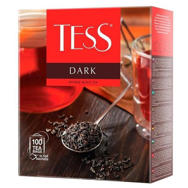 Чай черный Tess Dark в пакетиках