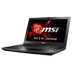 MSI GL62 6QF (Intel Core i5 6300HQ 2300 MHz/15.6"/1920x1080/8.0Gb/750Gb/DVD-RW/NVIDIA GeForce GTX 960M/Wi-Fi/Bluetooth/Win 10 Home)