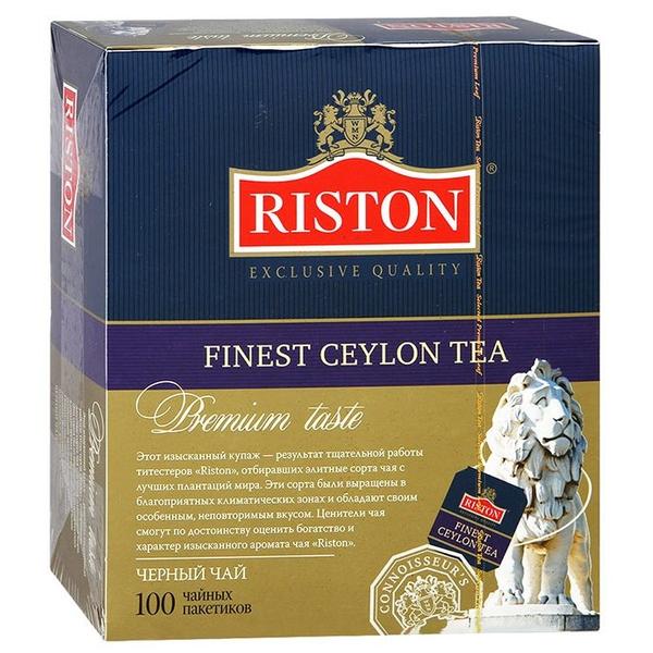 Чай черный Riston Finest Ceylon в пакетиках