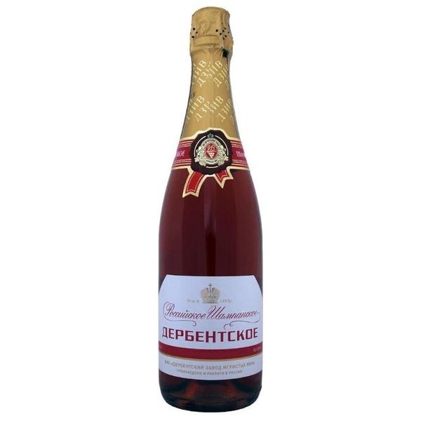 Шампанское Дербентское розовое брют 0.75 л