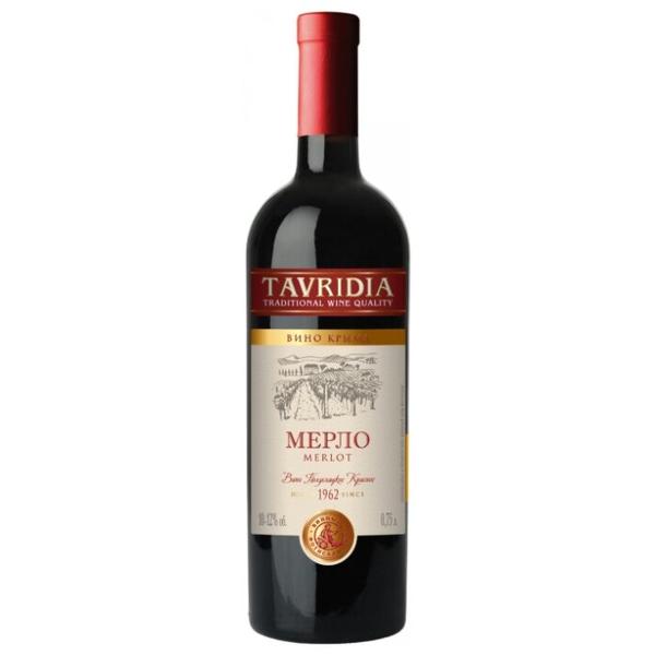 Вино Tavridia Merlot, 0.75 л