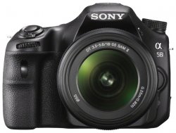 Sony Alpha SLT-A58 Kit (black 20.1Mpix 18-55 2.7 1080p SDXC, Комплект с объективом NP-FM500H)
