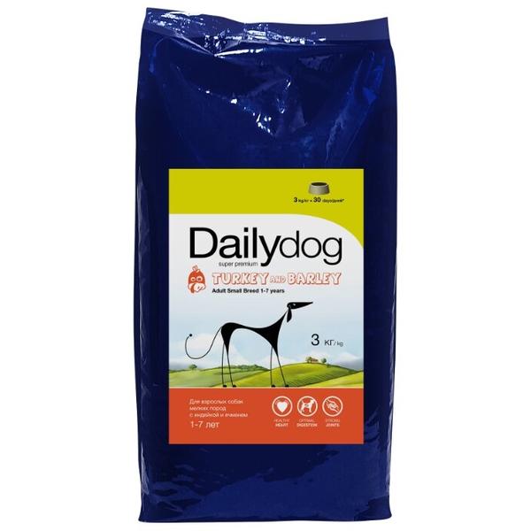 Корм для собак Dailydog индейка с ячменём (для мелких пород)