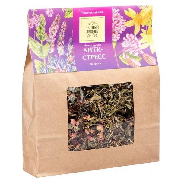 Напиток чайный ягодно-травяной Чайный дворик Монастырский Анти-стресс