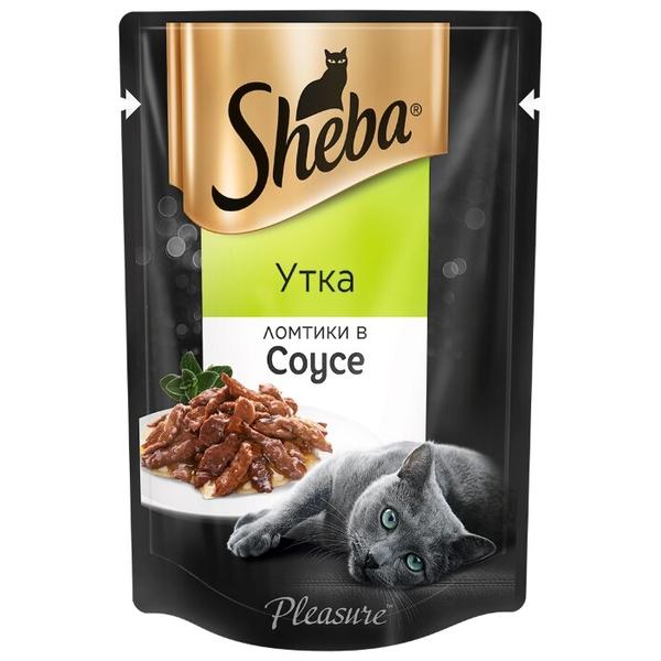 Корм для кошек Sheba Pleasure с уткой 85 г (кусочки в соусе)