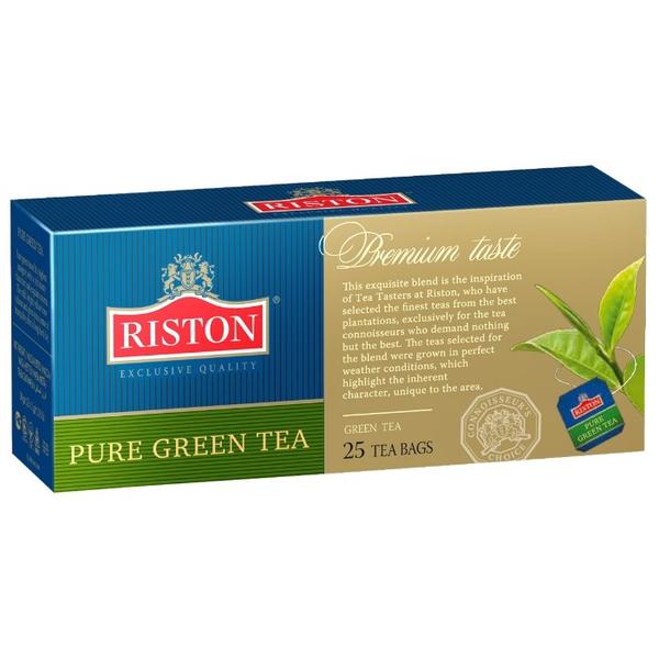 Чай зеленый Riston Pure green в пакетиках